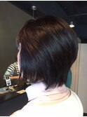  【LES MUES千葉】潤艶ショートボブ