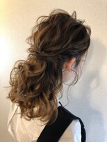 ヘアーメイクサロン リュクス(Hair make salon LUXE) 結婚式お呼ばれハーフアップ