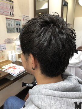 リッツファミリーズピコ めがね橋店(RIT FAMILYZ PIKO) メンズ☆ショートスタイル