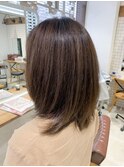 【EIGHT上尾】お客様スタイル_デザインカラー_ミディアム