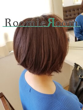 ルーミールーム(RoomieRoom) ナチュラルブラウン/髪質改善/ボブ/美シルエット/20代30代髪型