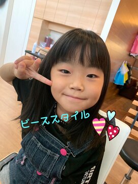 インプレス ちとせモール店(impres) ピース前髪カット♪（ｖ＾＿＾）ｖ