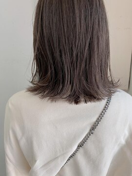 キャンバス バイ ネオリーブ 横浜西口(Canvas by neo.) 肩ボブレイヤー 大人グレージュ