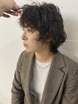 ガタカ(GATTACA) くせ毛風ウルフパーマ