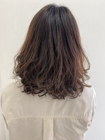 ヘアポジション 十文字店 HAIR Position　 デジタルパーマを施したお手入れ簡単ミディ♪