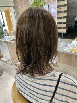 オリ 仙台(Oli) 20代～30代大人ナチュラルくびれヘア前髪似合わせカット［仙台］