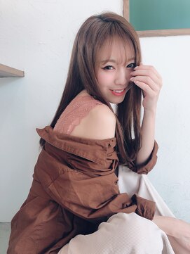 ツリープロデュースドバイアメリー(Tree produced by Amery) ストレートベージュ