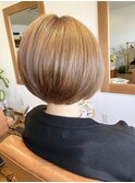 スッキリショートボブ