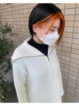 ズール 生田店(ZU LU) 春カラー/インナーカラーオレンジ◎20代30代40代50代