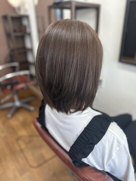 ヘアーサロン カラー 色彩店(COLOR) セピアベージュ