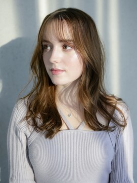 アイティー バイ アルバム 浦和店(IT by ALBUM) くびれヘア_マチルダボブピンクベージュインナーグレージュ_9418