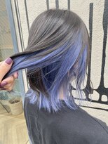 アマンヘアーイースト 吉祥寺東口店(Aman hair-e)&nbsp;ボブレイヤー×ネイビー2023A/W 【Amanhair-e吉祥寺】