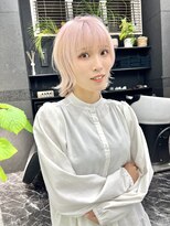 チュダック(ChuDuck)&nbsp;韓国風《ペールピンク》ハイトーン/ケアブリーチ/ダブルカラー