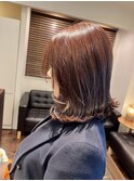 長めの透け感前 アディクシー 大人可愛い女子 心斎橋