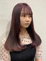 ニーフ 恵比寿(neaf)&nbsp;イメチェン　ホワイトブロンド　外ハネボブ 美髪　ワイドバング