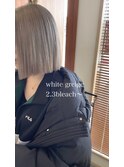 プツッとボブライン×ホワイトシルバー