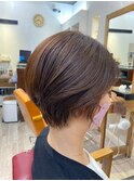 襟足すっきりショート[池袋/髪質改善]