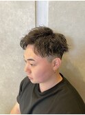 スパイキーショートパーマ/20代30代