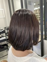 プレビア 上尾店(PREVIA)&nbsp;デザインカラー/レイヤーカット/ウェットヘア/オリーブベージュ