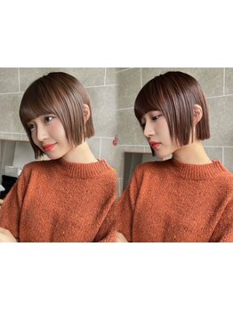 <SNS話題*>圧倒的高リピートのショートボブ*今までできなかったstyleが叶う*[鹿児島中央/ショートボブ]