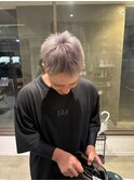 メンズカラー＊ホワイトパープル