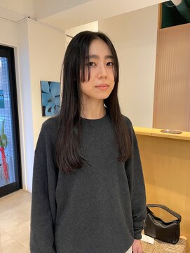 ソーイ ヘアー 平尾(soi hair) 【soi・ソーイ】ロング・ぱつっと前髪