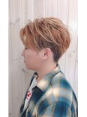 ツーブロショートレイヤー