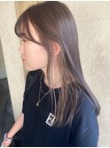 ハイトーンベージュグレージュイヤリングカラーホワイトブロンド