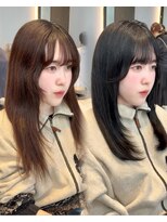 ハルキミナト ジャパン ヨコハマ(HARUKI MINATO japan YOKOHAMA)&nbsp;結んでも降ろしても盛れる顔周りカット