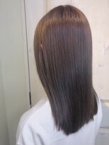 ジーナ 船橋(Zina)&nbsp;髪質改善＊ロングレイヤーグレーベージュ＊美髪【Zina船橋】