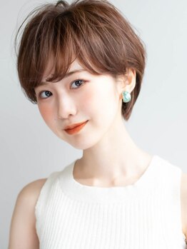 カエラ バイ アメリ(kaela by ameri)の写真/《柔らかな質感が乾かすだけで》透明感のある上質なstyleとkaela独自のバランス理論で褒められショートに◆