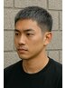 【メンズ短髪限定】カット+カラー(長さ5cm迄)+トリートメント￥11930→￥9540