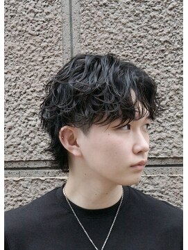 メンズギフト(men's GIFT) 大分ルーズパーマメンズマッシュウルフツーブロックレイヤー