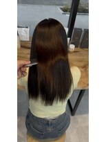 ビューブルー 亀戸錦糸町(VIEW BLUE)&nbsp;美髪シアーカラー髪質改善レイヤーカット切りっぱなしボブ