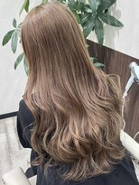 ベルヘアーデザイン 堺東(Belle hair Design)&nbsp;ハイトーンミルクティーベージュイルミナカラーグレージュ堺東