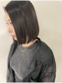 【髪質改善ストレート+活性ケラチントリートメント】