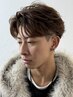 【オーダー数No.1】カット+フェザーパーマ+眉cut+トリートメント￥14000