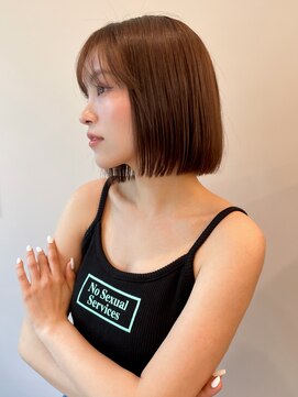 ロンド ブランシュ 錦糸町北口(Lond blanche) くびれヘア/顔周り/韓国/カラー/レイヤーカット/前髪/錦糸町ボブ