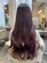 ウミネコ 表参道店(Umineko)&nbsp;【表参道】ワインレッドでこなれ感倍増ヘア