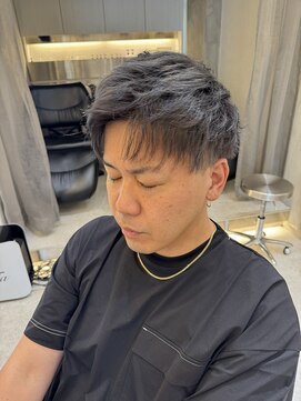 アナ ラーナ(Anna Lanna) シルバーグレーのスタイリッシュヘア*森本ひろか*