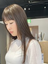 ディプティモイラ(dipty MOILA)&nbsp;暗めカラーグレージュ 髪質改善 縮毛矯正 ストレート