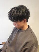 ニアウ 伊勢崎連取店(Niau) 刈り上げマッシュ波巻きスパイラルパーマ