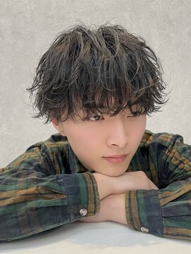 ジーナ 天神(Zina) 【福岡/天神/メンズパーマ】波巻パーマ/シャドウパーマ