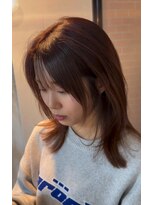 エメヘアデザイン ルイス(Aimer Hair Design Lewis)&nbsp;ワインレッド/大人ブラウン