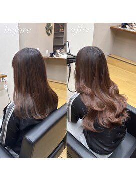 ベイビーズブレス(Baby's breath) 【ライトブラウン】#シールエクステ #岡山 #倉敷