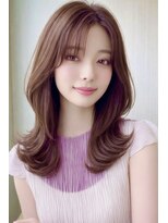 イチパーセント 横浜(1%)&nbsp;着物ヘア/ダークアッシュ/ミディアムレイヤーカット/横浜