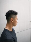 メンズパーマフェードバーバーツイスト理容室カット