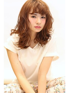 アースコアフュールボーテ 新潟中野山店 (EARTH coiffure beaute) 艶めくカールスタイル【新潟市東区美容室EARTH】
