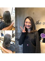 ジアザー(the other)&nbsp;アッシュ系ダブルカラー