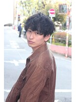 ブークル(boucle)&nbsp;【外国人風】2ブロックマッシュパーマ